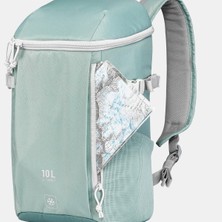 Özbience Yeşil 10L Sırt Çantası, Sünger Destekli, Ayarlanabilir Kayış, 2 Fermuarlı Cepler