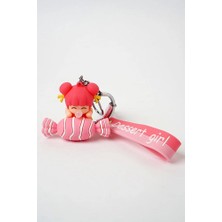 Neesa Ördek Silikon 3D Çanta Anahtarlık