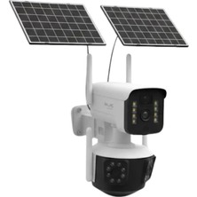 Elektronikçim Güneş Enerjili Arsa Kamerası 4g Sım Kartlı Gece Görüşlü Solar Kamera 2 Yıl Garantili