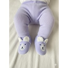 Numix Baby Kids Bebek Triko Patik, Organik Astar, Kaydırmaz Taban, Ilk Adım Panduf