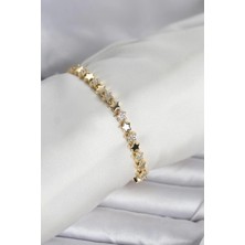 Sylar Pirinçgoldrenkzirkontaşlıyıldızmodelkadınbileklik