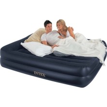 intex Konforlu Şişme Yatak, Dura-Beam Plus ve Fiber-Tech Teknolojisi ile 152X203X42 cm