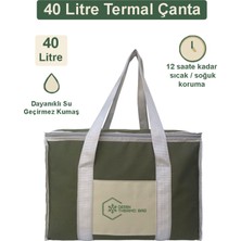 Özbience 40 Litre Isı Yalıtımlı Fermuarlı Termal Kamp ve Piknik Çantası