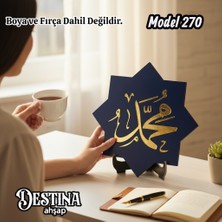 Destina Ahşap Mandala  Boyama Seti- Ekonomik Seri-Eko MODEL270