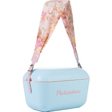 Özbience Prinkstyle Flower Pink 20L Kayışlı Termo Çanta, Soğuk ve Sıcak Tutucu