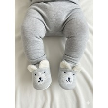 Numix Baby Kids Bebek Triko Patik, Organik Astar, Kaydırmaz Taban, Ilk Adım Panduf