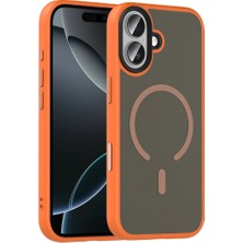 Arel Tech Store Joko  Iphone 17 Megane Magsafe Kapak - Turuncu ARLSTRTCH-MPA3256