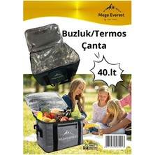 Özbience 40 Litre Pratik Termos Çanta ile Piknik ve Sahil Keyfi