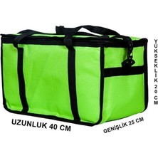 Özbience Termal Kamp Piknik Çantası, 40X25X20 Cm, Sıcak ve Soğuk Tutma Özellikli