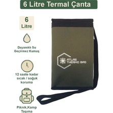 Özbience 6 Litre Isı Yalıtımlı Kamp ve Piknik Termos ve Termal Çanta