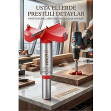 Senka 60 mm Ahşap Menteşe Yuvar Teri Açma Ahşap Delme Matkap Ucu 1 cm Şaft 722979