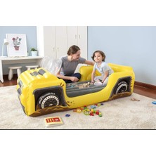 Bestway Renkli 4x4 Jeep Temalı Çocuk Şişme Yatağı, Eğlence ve Konfor Bir Arada