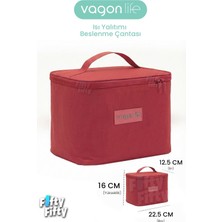 Özbience Işlevsel Termal Yemek Çantası, Sıcak ve Soğuk Cepli, Taşıma Kolaylığı