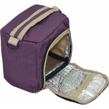 Özbience Bordo Renkli 7 Litre Termal Askılı Çanta, Dayanıklı ve Şık Tasarım