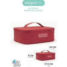 Özbience Izolasyonlu Termal Yemek Çantası, Sıcak ve Soğuk Taşıma, Pratik ve Dayanıklı