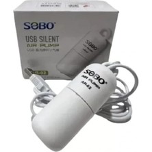 Sobo USB Girişli Tek Çıkışlı Mini Akvaryum Hava Motoru Ar-02