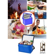 Özbience Yalıtımlı Alüminyum Kaplı Piknik Çantası 36X30X20, Sıcak-Soğuk Koruma