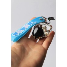 GiftPoint Sıvı Anahtarlık  - Siyah-Mavi