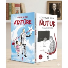 Merkez Kitabevi Çocuklar Için Atatürk ve Nutuk Seti (2 Kitap)