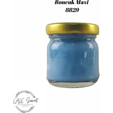 Lale Sanat Boncuk Mavi Sıraltı Seramik ve Çini Boyası