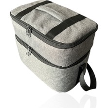 Özbience 22 Lt Iki Katlı Termal Soğutucu Çanta, Sıcak-Soğuk Tutan Yalıtımlı Outdoor