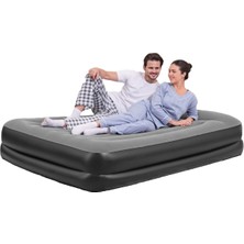 Bestway Çift Kişilik Şişme Yatak, Elektronik Pompalı, 203X152X46 Cm, Ev Tipi