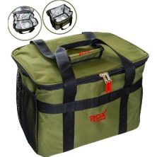 Özbience Yalıtımlı Termal Kamp Çantası, 38 Litre, Yeşil