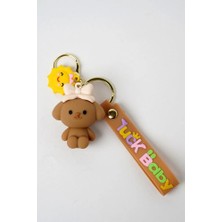 Neesa Bebek Silikon 3D Çanta Anahtarlık