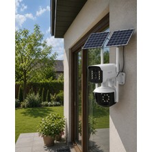 Tios Shop Krm Güneş Enerjili Yayla Kamerası 4g Sım Kartlı 9mp Solar Güvenlik Kamerası 2 Yıl Garantili K