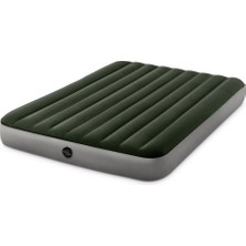 intex Prestij Kamp Yatağı 152X203 Cm, Pilli Pompa ile Kolay Şişirme ve Taşıma