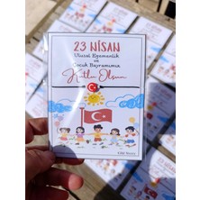 Ghl Story 23 Nisan Kartlı Ay Yıldızlı Şans Bilekliği (10 Adet)