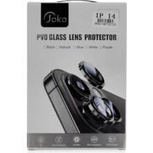 Najmaddin Joko iPhone 15 Pro Max Pvd Metal Kamera Lens - Turuncu Najmaddin Markaon