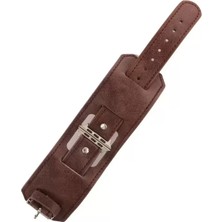 Najmaddin Newface Apple Watch 42MM NL17 Deri Kordon - Mürdüm Najmaddin Markaon