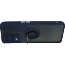 Najmaddin Newface Oppo A54 4g Kılıf Montreal Yüzüklü Silikon Kapak - Lacivert Najmaddin Markaon