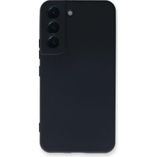 Najmaddin Newface Samsung Galaxy S23 Plus Kılıf Nano Içi Kadife Silikon - Lacivert Najmaddin Mark