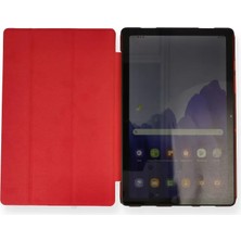 Najmaddin Newface Samsung Galaxy X200 Tab A8 10.5 Kılıf Tablet Smart Kılıf - Kırmızı Najmaddi