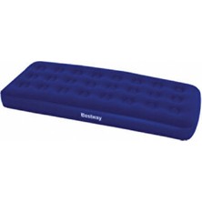 Bestway Taşınabilir Tek Kişilik Şişme Yatak, Kamp ve Doğa Dostu 185X76X22 cm