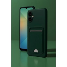 Najmaddin Newface Samsung Galaxy A06 Kılıf Kelvin Kartvizitli Silikon - Mavi Najmaddin Markaon