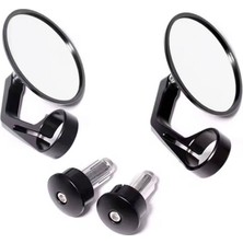 GMS Motosiklet Gidon Aynası Üniversal Yuvarlak