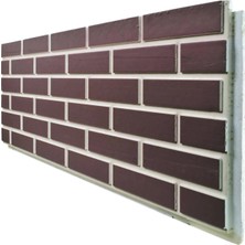 Pan Dekor 5 Adet (3m2) x Tuğla Strafor Dış Cephe Duvar Paneli (DCT-511)