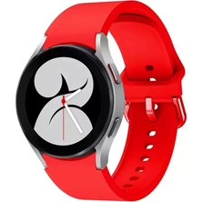 Najmaddin Newface Samsung Galaxy Watch 4 Klasik Kordon - Kırmızı Najmaddin Markaon