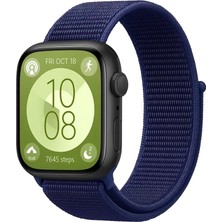 Najmaddin Newface Huawei Fit 4 Hasırlı Cırtcırtlı Kordon - Lacivert-Mürdüm Najmaddin Markaon