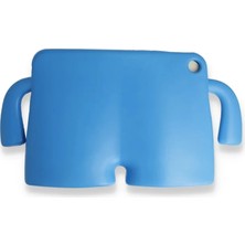 Najmaddin Newface iPad 2022 10.9 (10.nesil) Kılıf Karakter Tablet Silikon - Mavi Najmaddin Markaon