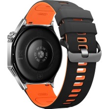 Najmaddin Newface Apple Watch Ultra 49MM Minoc Kordon - Siyah-Turuncu Najmaddin Markaon