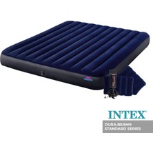 Özbience Konforlu Çift Kişilik Şişme Yatak ve Kamp Seti 183X203X25 cm