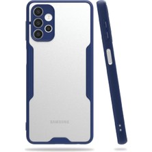 Najmaddin Newface Samsung Galaxy A72 Kılıf Platin Silikon - Lacivert Najmaddin Markaon