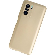Najmaddin Newface Xiaomi Poco F3 Kılıf First Silikon - Gold Najmaddin Markaon