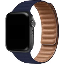Najmaddin Newface Apple Watch 38MM Loop Kordon - Lacivert Najmaddin Markaon