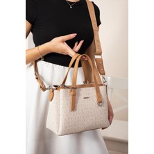 Just Polo Kadın Orijinal Ayarlanabilir Askılı Şık El ve Omuz Çantası Shopper Ebat : 18 x 25 cm