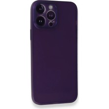 Najmaddin Newface iPhone 14 Pro Kılıf Pp Ultra Ince Kapak - Mor Najmaddin Markaon